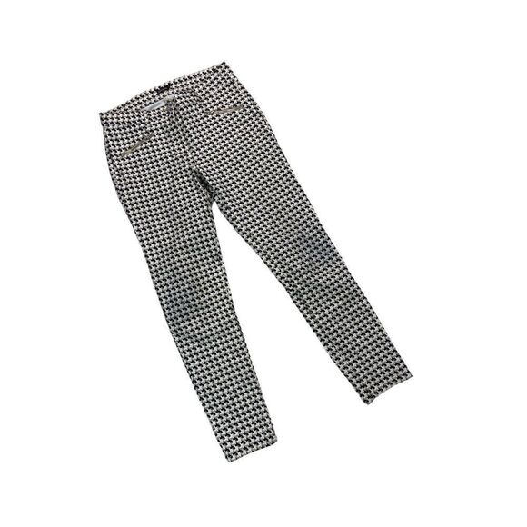 J. McLaughlin Geometric Print Zipper Ankle Pants Women’s Size 6 - Picture 2 of 7